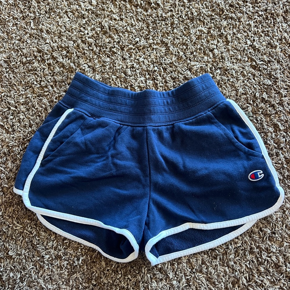 Champion Navy Blue Athletic Shorts